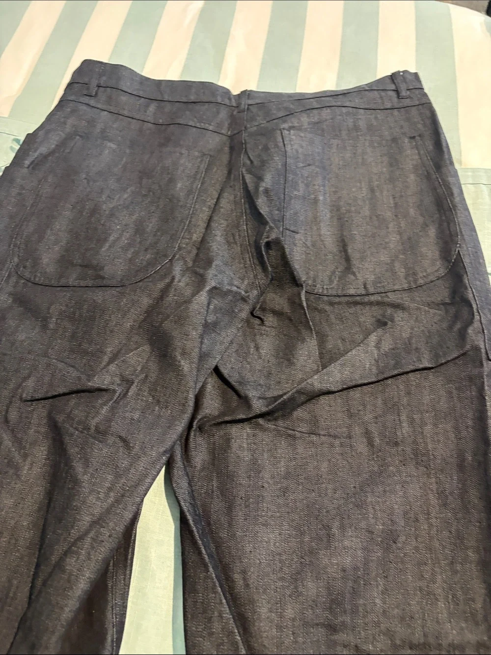 Gerard Firenze Men's  or womens Dark dress Jean straight Leg Pants 34”x28”